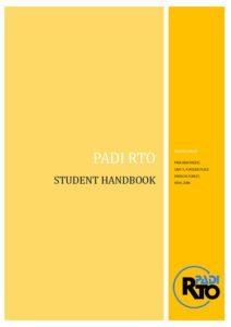 PADI RTO Student Handbook - PADI RTO | Registered Training Organisation ...
